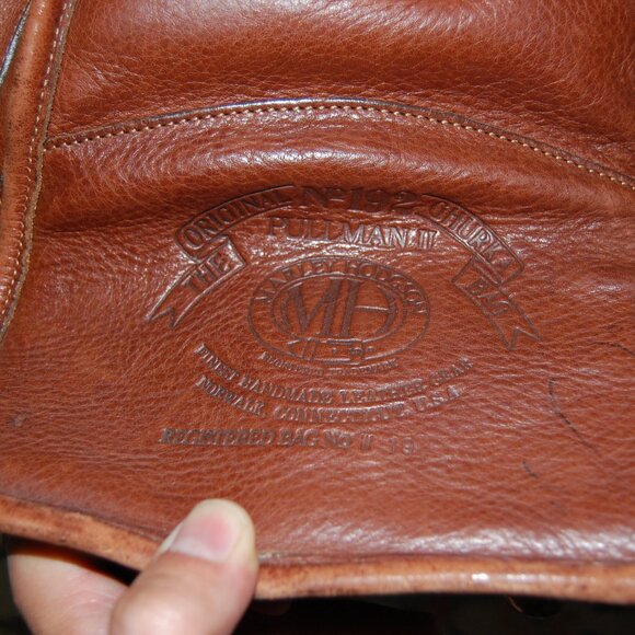 lot of 2 Ghurka No. 192 & NO .18 Ghurka Duffle Bag Leather and Canvas Vintage - Picture 13 of 15